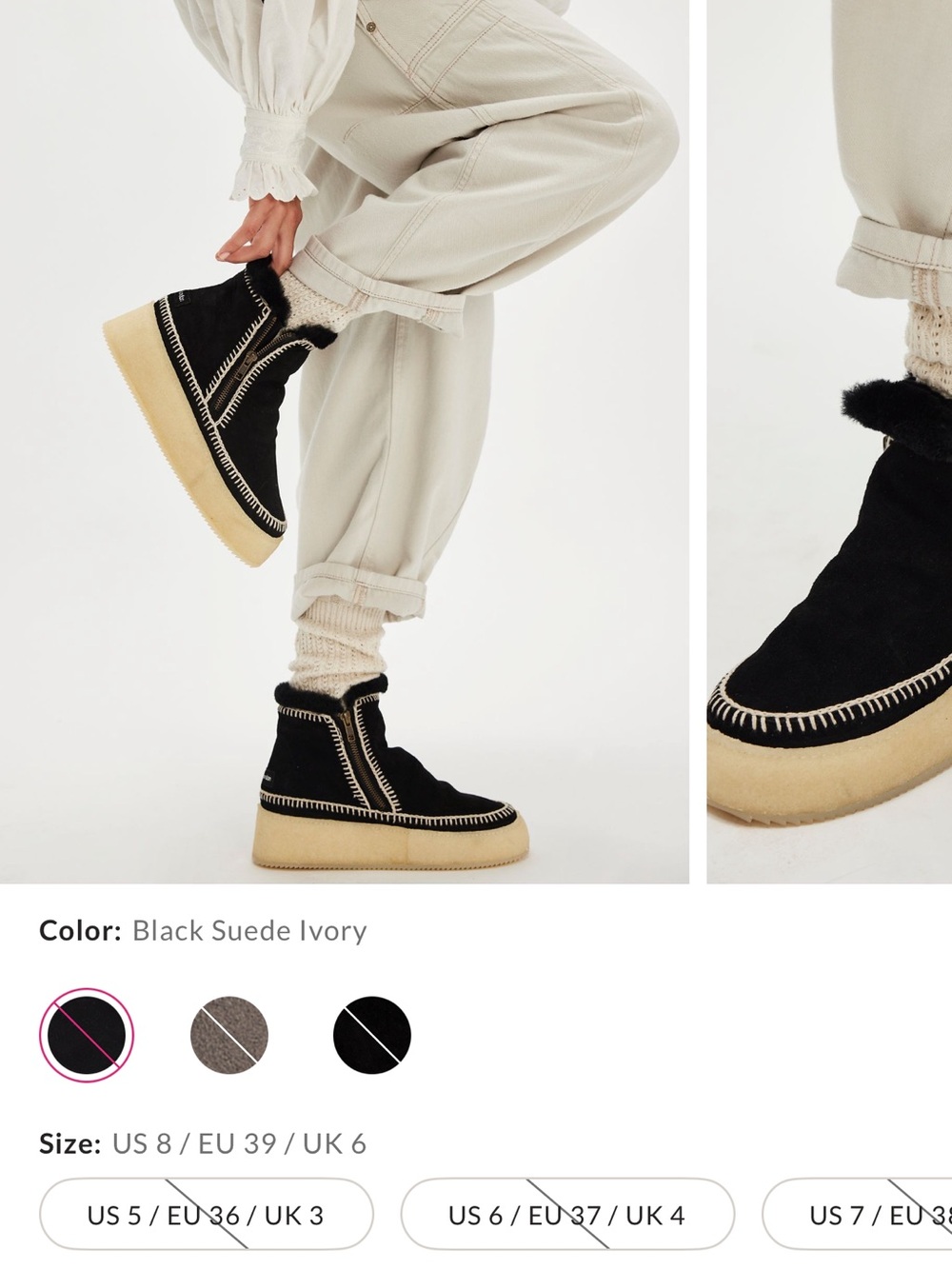 Laidback London Suede Platform Boot